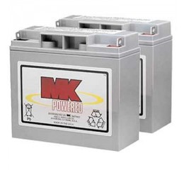 MK Battery M17-12 SLD M AGM Battery (2 Batteries)