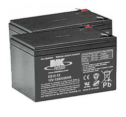 MK Battery ES14-12 SLA AGM Battery (2 Batteries)