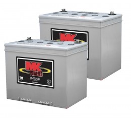 MK M24 SLD G FT Gel 12 Volt - 74Ah Battery (Pair)