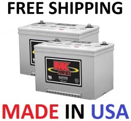 MK M34 SLD G FT Gel 12 Volt - 60Ah Battery (Pair)