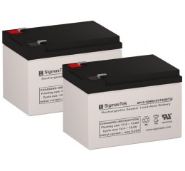 C.T.M. HS-120 Scooter Replacement Battery (2 Batteries)