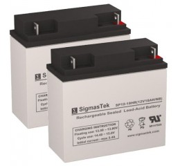 C.T.M. HS-320 Scooter Replacement Battery (2 Batteries)