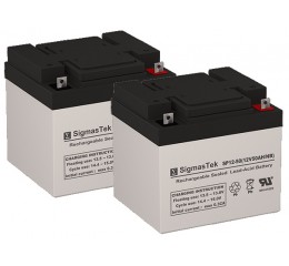C.T.M. HS-740 Scooter Replacement Battery (2 Batteries)
