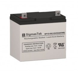Quickie S-646 Power Wheelchair Replacement Battery (2 Batteries)
