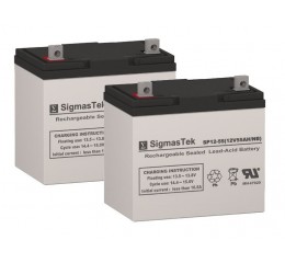 Pride Mobility Jazzy Select HD Replacement Battery (2 Batteries)