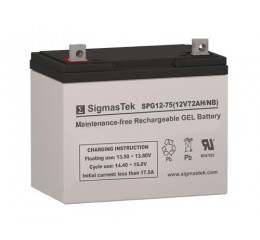 Quickie P-200 Power Wheelchair Replacement Battery (2 Batteries)