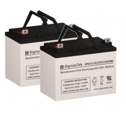 SigmasTek SPG12-32 U1 Sealed Lead Acid Gel Battery (2 Batteries)