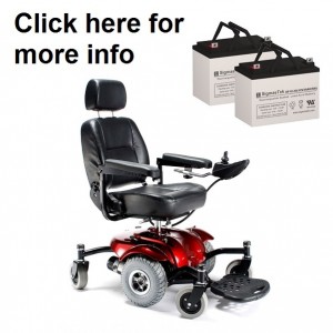 ActiveCare Catalina Powerchair Replacement Battery (2 Batteries)