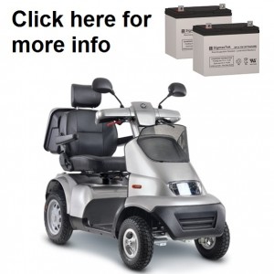 Afikim Afiscooter Model S Replacement Battery (2 Batteries)