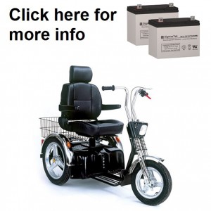 Afikim SE Scooter Replacement Battery (2 Batteries)