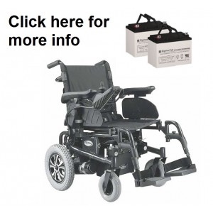 C.T.M. HS-6200 Powerchair Battery (2 Batteries)