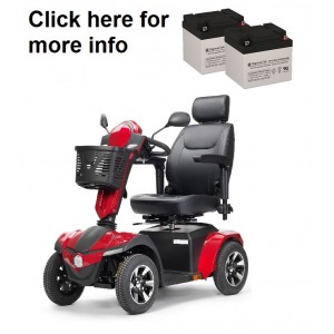 Drive Medical Panther 4 Wheel Scooter Batteries (2 Batteries)