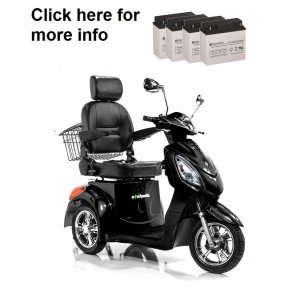 eWheels EW-36 Elite Scooter Battery (4 Batteries)