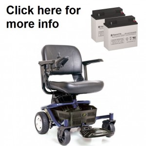 Golden LiteRider PTC GP160 Powerchair Replacement Battery (2 Batteries)