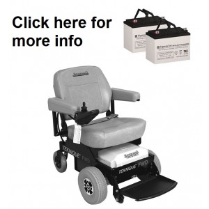 Hoveround Teknique FWD Replacement Battery (2 Batteries)