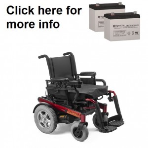Invacare 3G Storm Ranger X Replacement Battery (2 Batteries)
