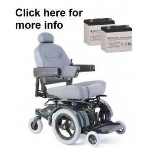 Pride Mobility Jazzy 1105 Replacement Battery (2 Batteries)
