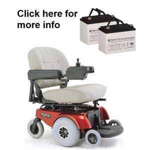 Pride Mobility Jazzy 1113 Replacement Battery (2 Batteries)