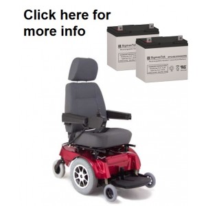Pride Mobility Jazzy 1120 Replacement Battery (2 Batteries)