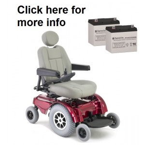 Pride Mobility Jazzy 1170XL Replacement Battery (2 Batteries)