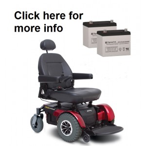 Pride Mobility Jazzy 1450 Replacement Battery (2 Batteries)