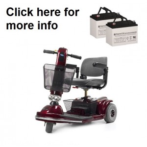 Invacare Lynx LX-3 Scooter Replacement Battery (2 Batteries)