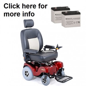 Merits P710 Atlantis 1 Replacement Battery (2 Batteries)