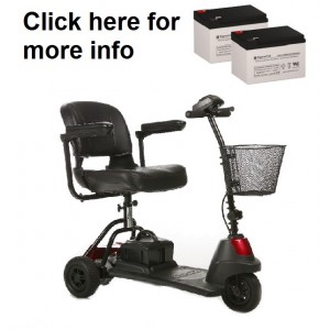 Merits Roadster Mini S730 Scooter Battery (2 Batteries)