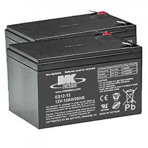 MK Battery ES14-12 SLA AGM Battery (2 Batteries)