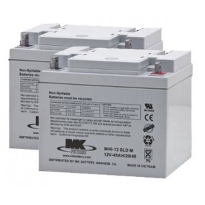 MK Battery M50-12 SLD M AGM Battery (2 Batteries)