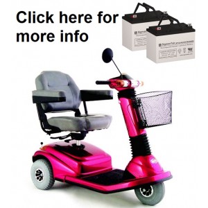 Pride Mobility Celebrity Replacement Battery (2 Batteries)