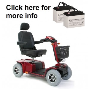 Pride Mobility Celebrity XL Scooter Battery (2 Batteries)