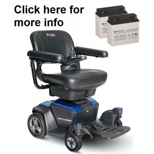 Pride Mobility Go-Chair (New Model) Battery (2 Batteries)