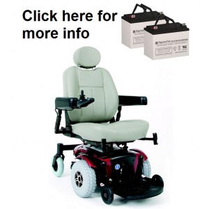 Pride Mobility Jet 3 Ultra Replacement Battery (2 Batteries)