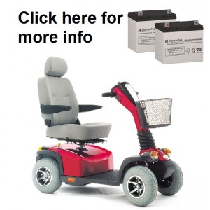 Pride Mobility Legend XL SC450 Replacement Battery (2 Batteries)