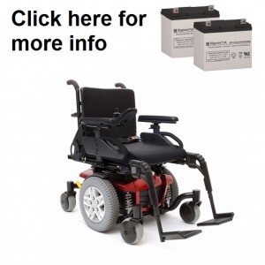 Pride Mobility Quantum Q6 Edge  Replacement Battery (2 Batteries)