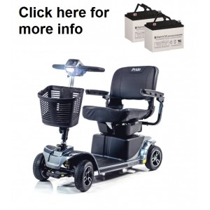 Pride Mobility Revo 2.0 Scooter Battery (2 Batteries)