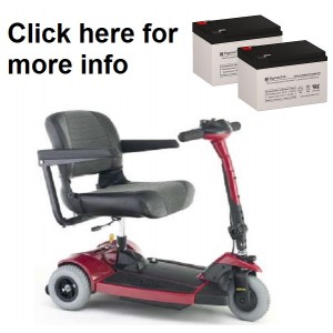Pride Mobility Sonic SC52 Scooter Replacement Battery