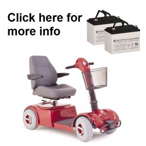 Pride Mobility Victory XL Replacement Battery (2 Batteries)