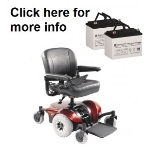 Invacare Pronto M41 Replacement Battery (2 Batteries)
