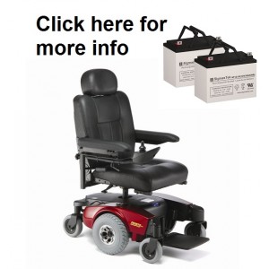 Invacare Pronto M51 Replacement Battery (2 Batteries)