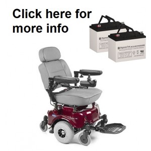 Invacare Pronto M6 Replacement Battery (2 Batteries)