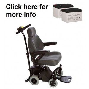 Rascal WeGo 250 and 255 Powerchair Battery (2 Batteries)