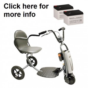 Shoprider EZ Chopper Replacement Battery (2 Batteries)