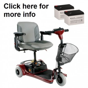 Shoprider Start 3 Replacement Battery (2 Batteries)