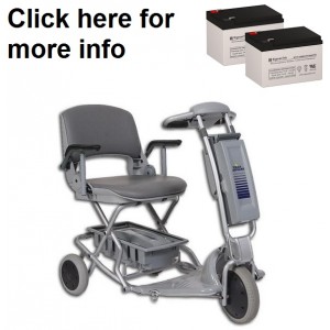 Tzora Elite Scooter Replacement Battery (2 Batteries)